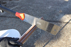 Japanese Style Hand Saw - Ryoba Double Edge Pull Saw with 10 Inch Blade for Woodworking